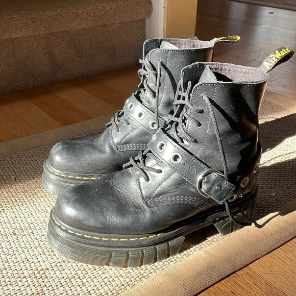 Dr. Martens | Shoes | Dr Martens Audrick 8eye Boots Black  display picture 2